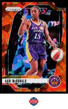 2024 Panini Prizm WNBA #97 Aari McDonald Ice Orange Prizms