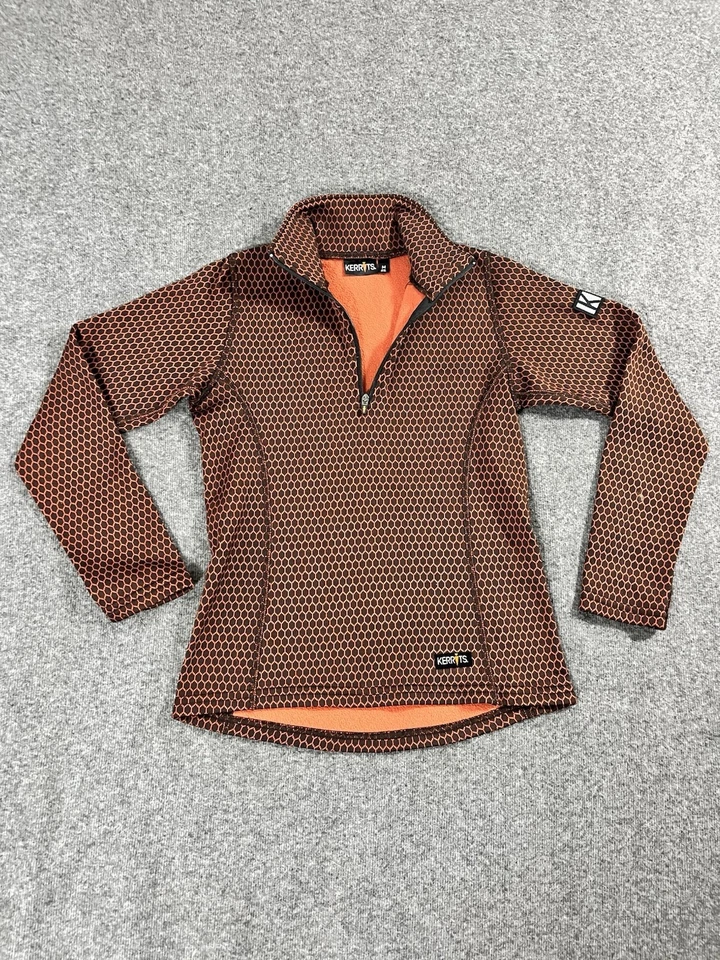 Top tecnológico polar Kerrits Up tempo naranja Foto 2 de 4