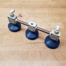 Lot Of 3 - Vaccon MBB14-40 Manifold Block With Accessories, 1/4" NPT - USED