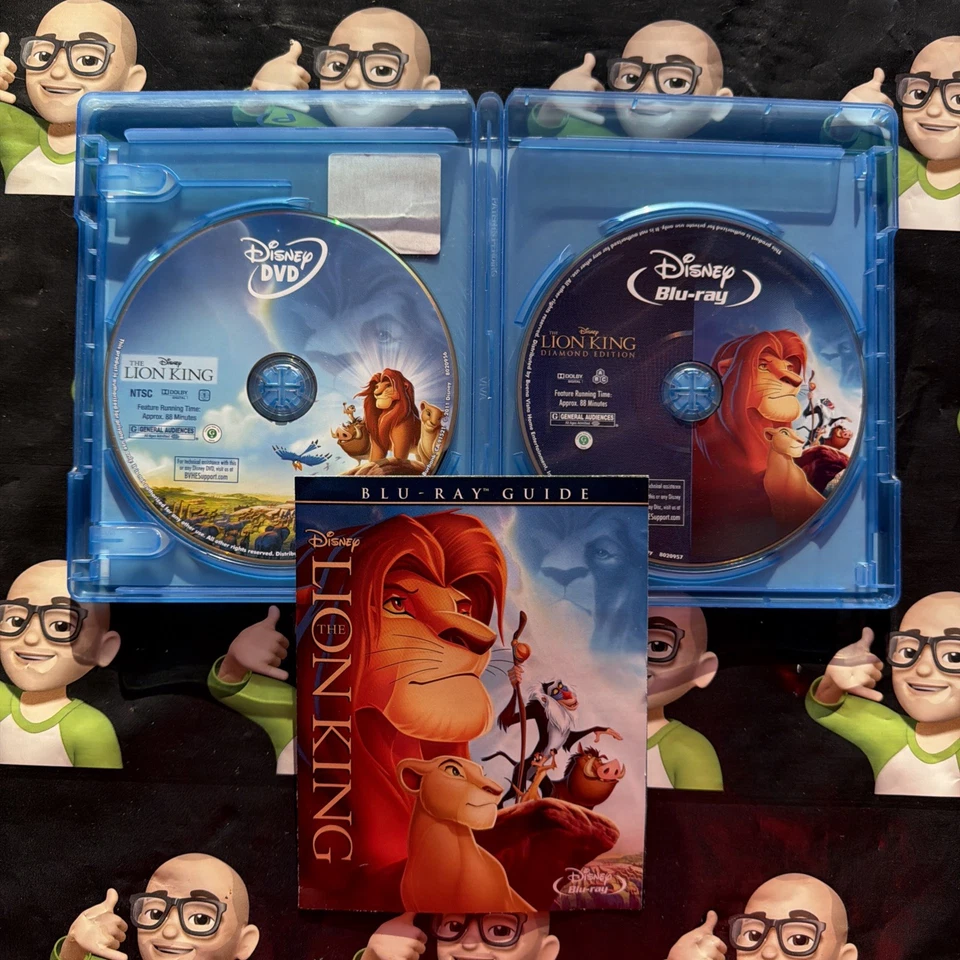 The Lion King~Blu-Ray + DVD~Diamond Edition~Disney~GUC~FREE SHIPPING - Image 3 of 4