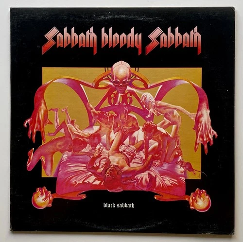 Vtg BLACK SABBATH Album SABBATH BLOODY SABBATH Lp 1974 PRESSING Vinyl OG NR MINT