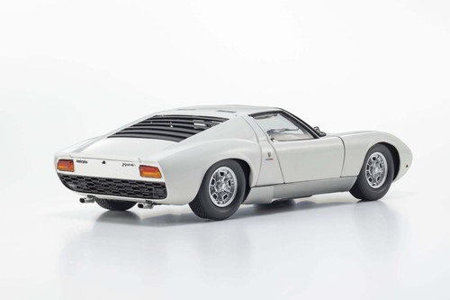 Kyosho Lamborghini Miura P 400 White/Silver 1/18. 08314W - Picture 2 of 15