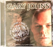 GARY JOHNS - Made In Memphis (Factory Sealed CD, 1999) Prod. By Willie Mitchell