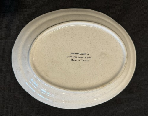 Gravy Boat with Under Plate International Stoneware Japan-Goose 1997 Marmalade - Picture 8 of 13