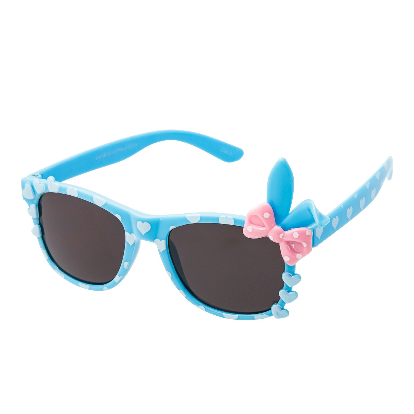 Girls Blue Bunny Bow Sunglasses Classic  Childrens Kids Sunglasses Shades UV400