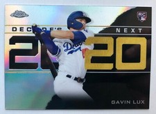 2020 Topps Chrome Update Decade's Next #DNC25 Gavin Lux RC - Los Angeles Dodgers