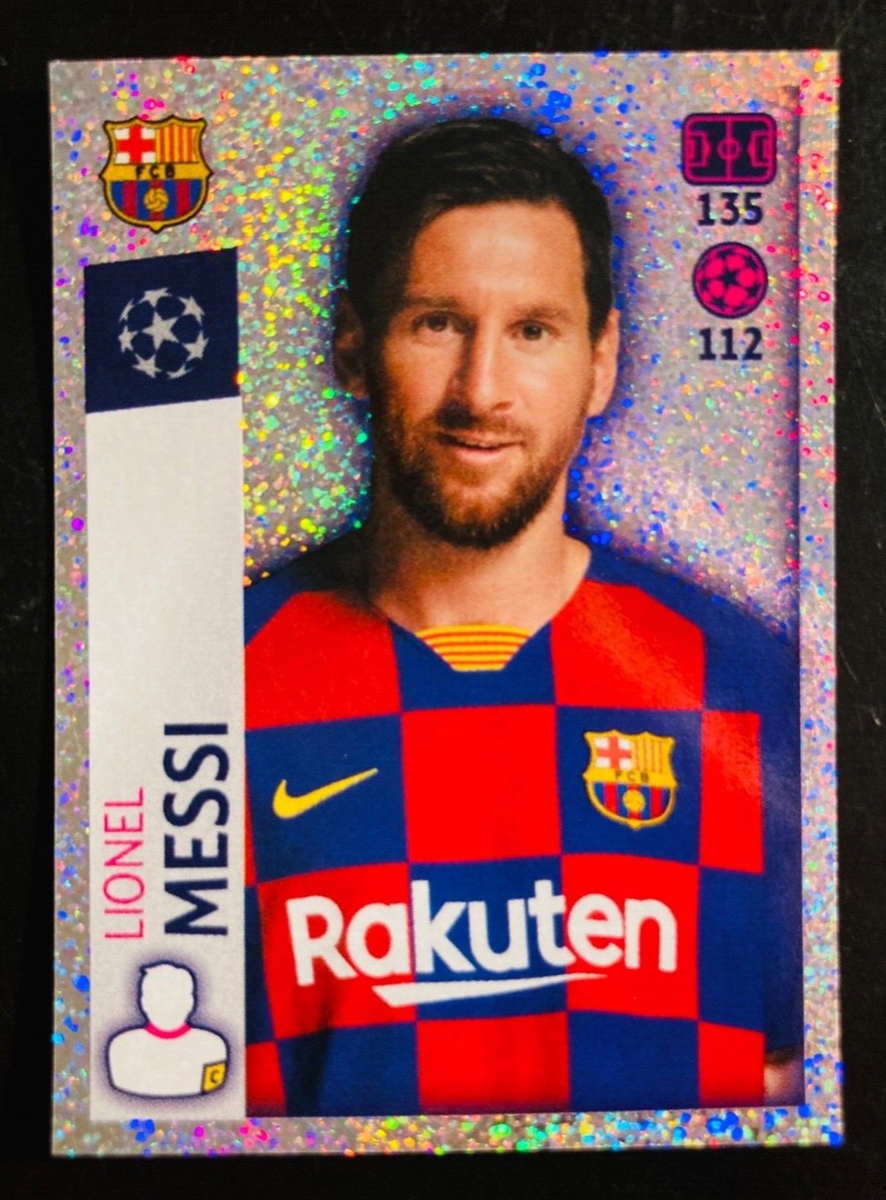 2019-20 Topps Champions League # 59 Lionel Messi Barcelona foil