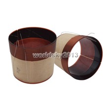 2pcs 65.5mm 8ohm KSV Speaker Bass Voice Coil Subwoofer Woofer Sound Drive Repair