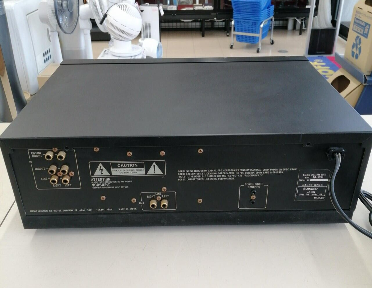For Parts Victor TD-V931 Stereo Cassette Tape Deck from Japan | eBay