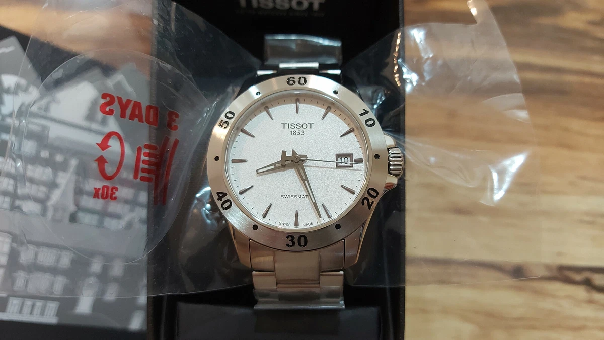 Tissot v8 hotsell swissmatic men's watch
