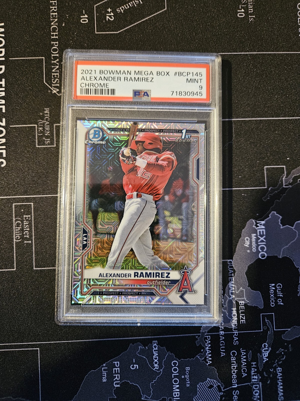 Alexander Ramirez 2021 Bowman Chrome 1st PSA 9