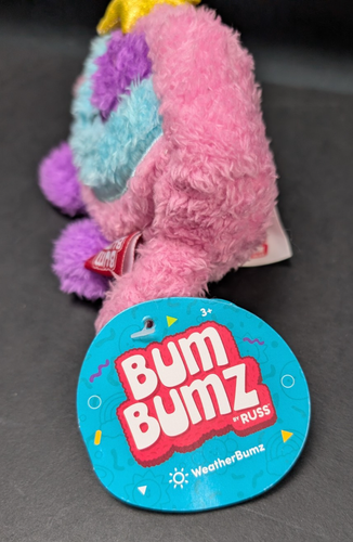 Peluche Bum Bumz Stratton la Estrella Fugaz Arco Iris Sueño Clima 4.5-5" Mini NUEVO - Imagen 5 de 6