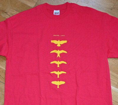 1998 PEARL JAM* vtg rare rock concert tour tee t-shirt (XL) Yield