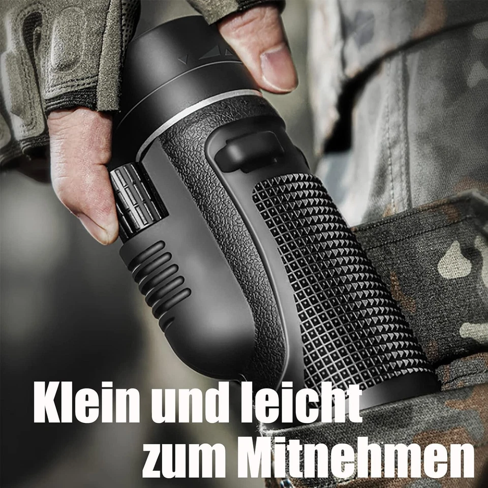 Monokular 12x Zoom mit Nachtsicht Fernrohr Erwachsene mit BAK4 HD FMC Jagd B1210 - Bild 2 von 4