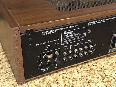 Vintage Technics SA-300 Stereo Receiver AM FM Tuner Japan Tested
