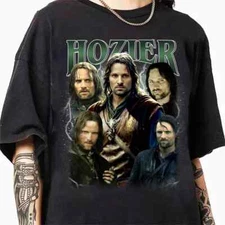 Hozier Aragon Black t-Shirt, Aragorn Bootleg Shirt