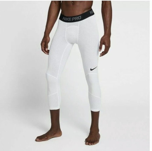 Nike Pro Dri-fit Medias 3/4 Baloncesto Blanco XXL 2XL 925821-100 Nuevo |  eBay