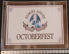 Samuel Adams - Brasseur - Patriot - Affiche spéciale bière Oktoberfest
