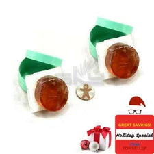 *HOLIDAY SPECIAL*2 x Rosin for Violin Viola Cello Round Shape Amber Color 