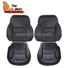 For 2012-2015 Mercedes Benz ML350 Bottom/Top Replacement Seat Cover Black