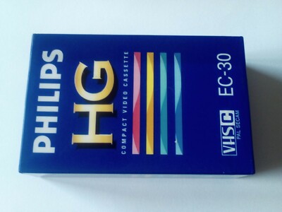 Philips HG Compact Video Cassette VHSC EC-30