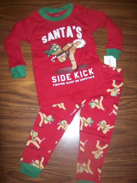 gingerbread baby pajamas