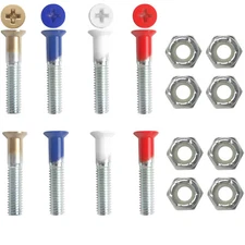 Dime Bag Hardware Skateboard Mounting Nuts and Bolts 1" Phillips - Patriot