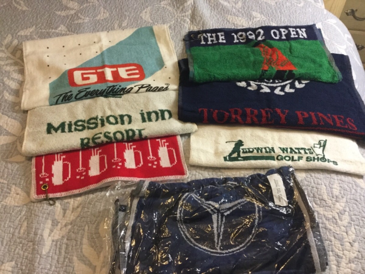 Lot of 7 Vintage Golf Towels | eBay