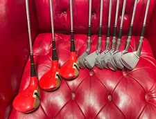 Vtg Wilson Patty Berg Cup Defender RH Set 1-3 Woods 3-9 Irons Same Serial s
