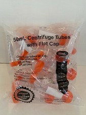 50 mL Centrifuge Tubes Polypropylene Conical Bottom w/ CentriStar Cap 100 Pcs