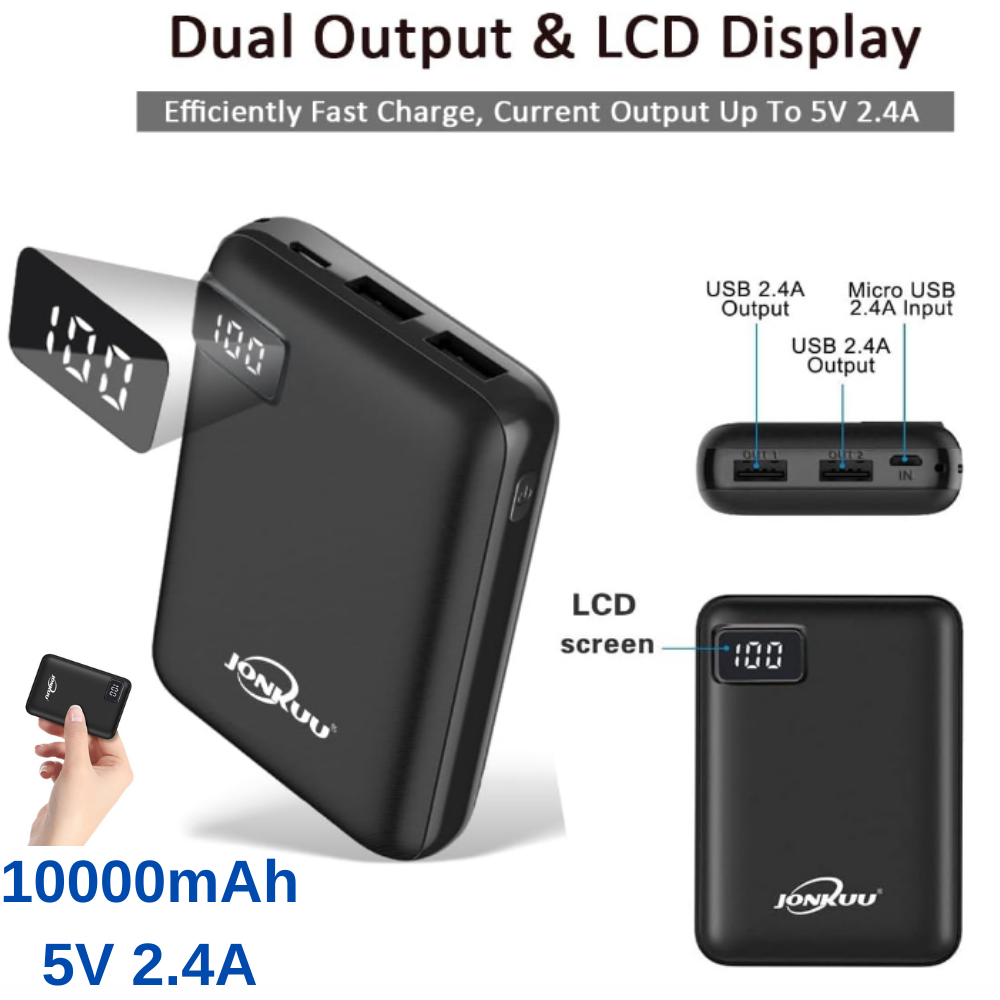 USB Power Bank for Electric Heated Vest Jacket Coat Pants Gloves Battery Pack 5V-image