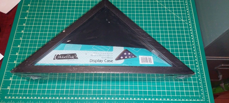 ***LEER PROBLEMAS*** MCS 11x15,5 pulgadas mini vitrina bandera, negra (46716) Foto 2 de 4