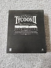 Railroad Tycoon 2 II: Gold Edition CD-ROM BRAND NEW SEALED