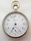 ANTIQUE 18s WALTHAM GRADE 85 17 JEWEL 17J ORESILVER POCKET WATCH