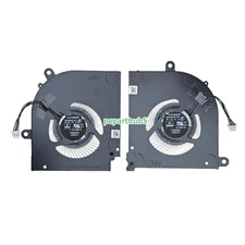 New MSI Stealth 15M B12UE MS-15B1 Laptop CPU GPU Cooling Fan BS5405HS-U5Y -U5X