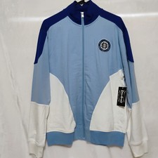 Snoop Dogg Supply Blue Full Zip Track Jacket Mens Medium Streetwear NEW NWT K