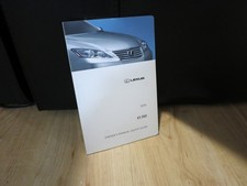 2010 Lexus Es 350 Owners Manual Supplement Quick Guide 2010 Lexus Es 350 Owners Manual Supplement Quick Guide