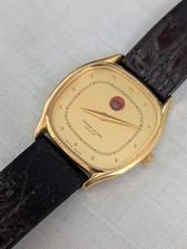 Mens vintage Favre Leuba jordan military emblem swiss mechanical hand wind watch