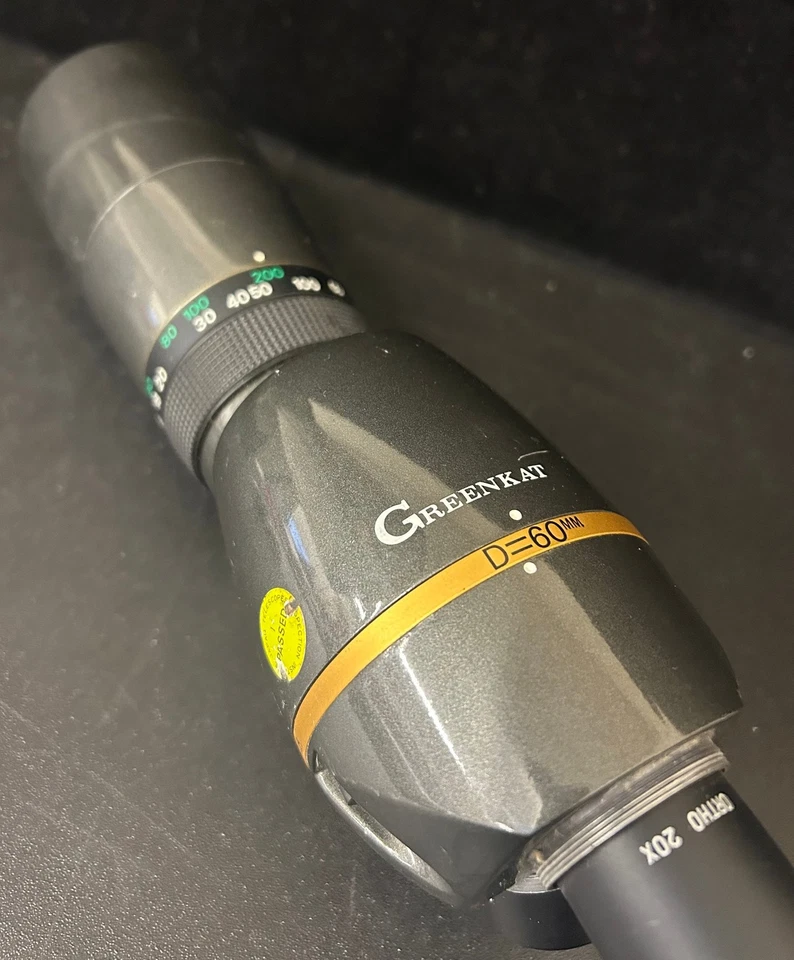 Greenkat Telescope 60mm 20x 40x Zoom Lens - #1008 - Image 2 of 4