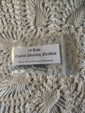 16 Row English Pleating Needles