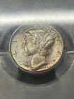1945 S Mercury Silver Dime PCGS MS66 Nice Colorful Toning Toned Affordable