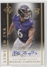 2014 Panini Limited Limited INK Gold 12/25 Michael Campanaro #LI-MI Auto 0j6