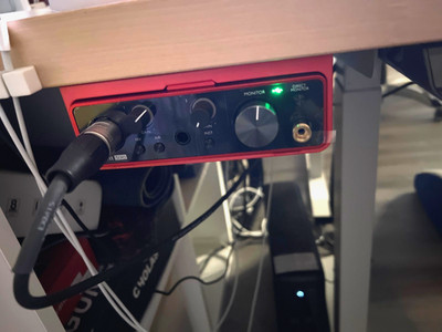 Focusrite Scarlett Solo 3. Gen Halterung - CustomBracket Halter für Audio Interface