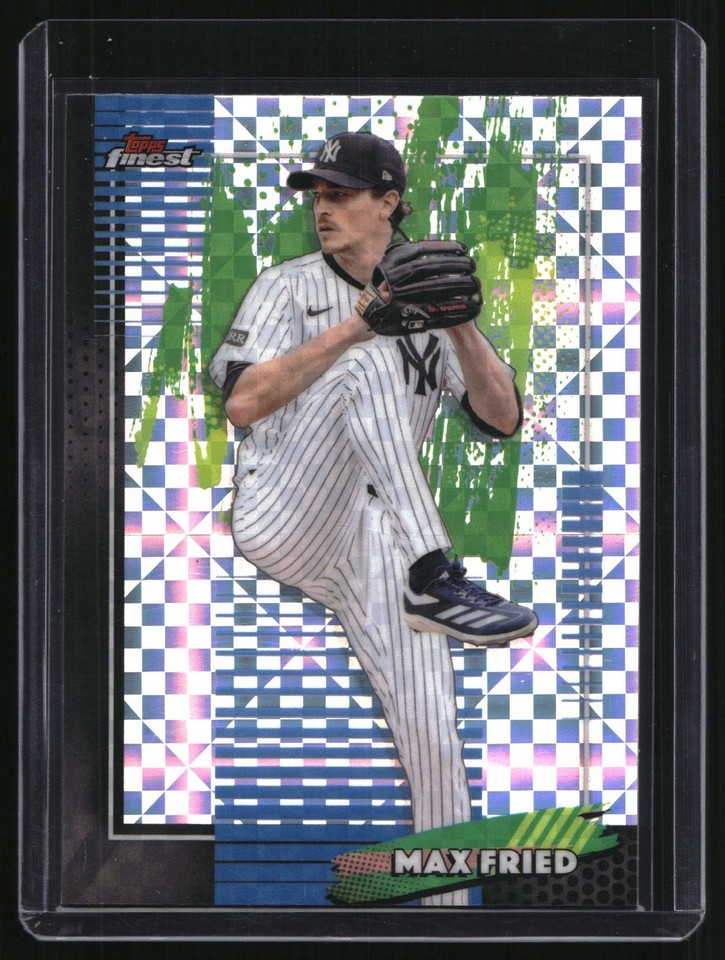 2026 Topps Finest X-Fractor #12 Max Fried 2026 Topps Finest X-Fractor #12 Max Fried