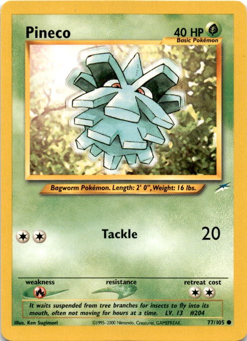 Pineco Common Neo Destiny 077/105 MP