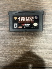 Justice League: Injustice For All (GameBoy Advance) Authentic Tested & Working