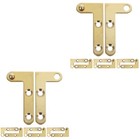  Set of 2 Invisible Hinge Pivot Door Hardware Attic Ladder Parts Hinges