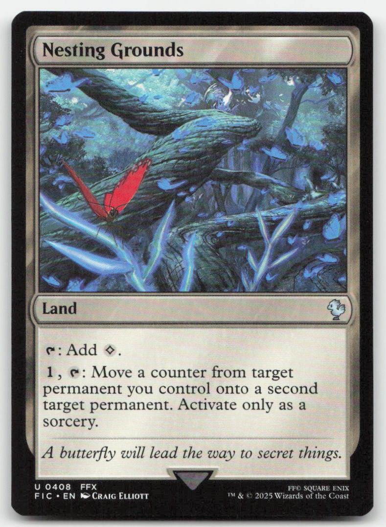 Nesting Grounds 408 FIC Commander: FINAL FANTASY Magic MTG NM