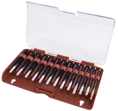 Tipton 615333 Bore Brush Set  .17-.45 Cal Rifle Firearm 8-32/5-40 Thread Stainle