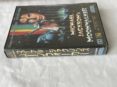 MICHAEL JACKSON'S MOONWALKER SEGA Mega Drive GENESIS with Manual